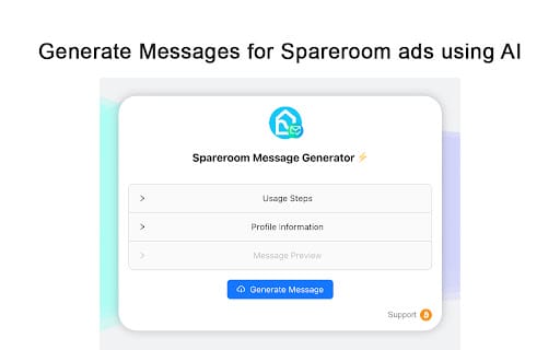 Spareroom AI Contact Generator ai chrome extension logo
