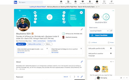 HrFlow.ai Chrome Extension ai chrome extension logo