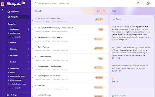 TemplateIn ai chrome extension logo