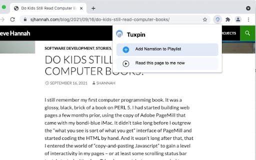 Tuxpin ai chrome extension logo