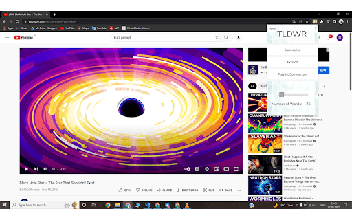 TL;DWR ai chrome extension logo
