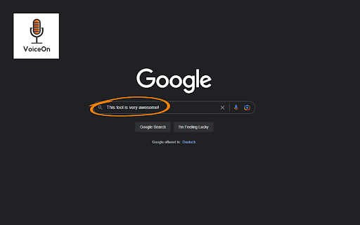 Voice Typing Extension ai chrome extension logo