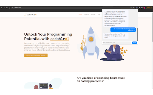 CodableAI ai chrome extension