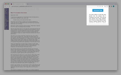 ChatGPT Summarizer ai chrome extension logo