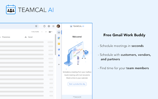 TEAMCAL AI ai chrome extension logo