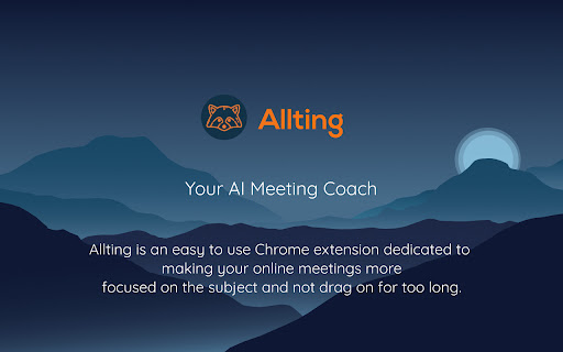 Allting ai chrome extension logo