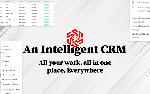 Bearish OS CRM Chrome Extension ai chrome extension logo