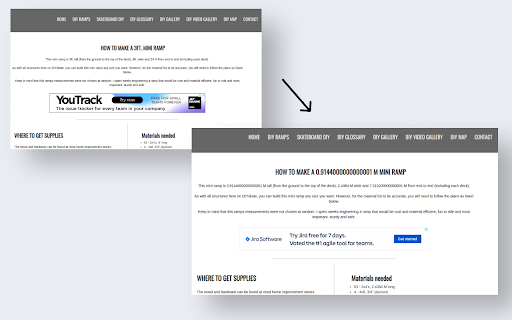 Imperial to Metric Converter Extension ai chrome extension logo