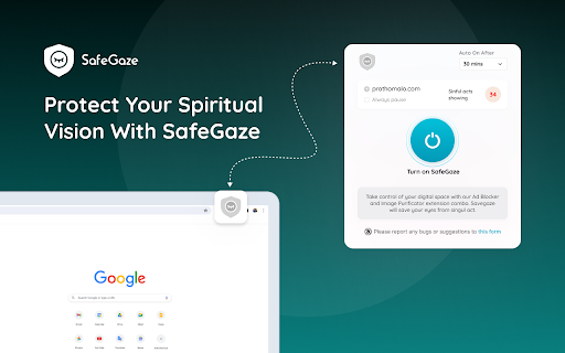 SafeGaze ai chrome extension