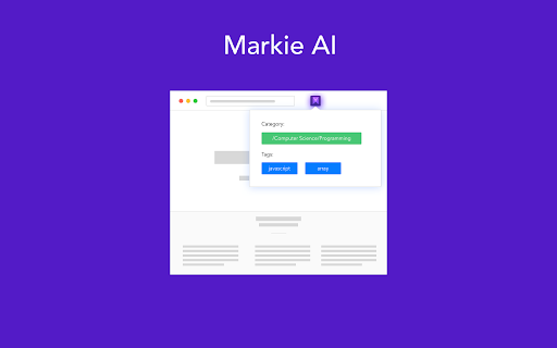 Markie ai chrome extension logo