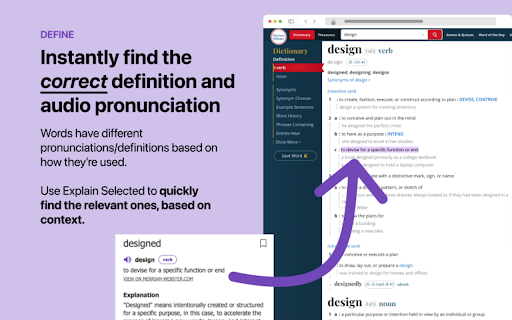 Explain Selected ai chrome extension logo