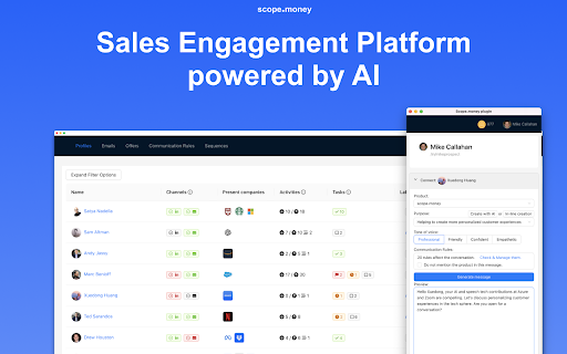scope.money ai chrome extension