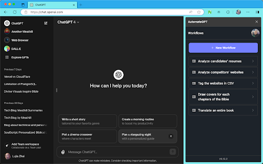 Automate GPT ai chrome extension logo