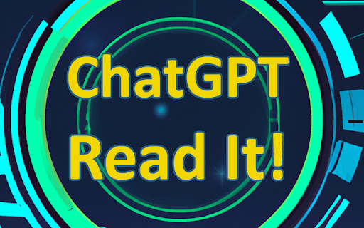 ChatGPT Speak and Read ai chrome extension logo
