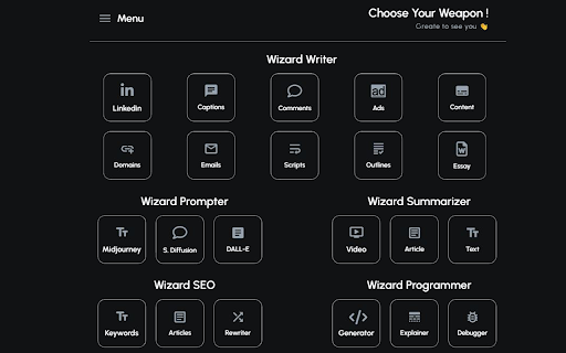 ChatWizard ai chrome extension logo