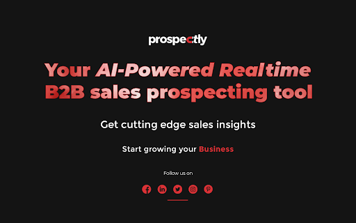 Prospectly.AI ai chrome extension logo
