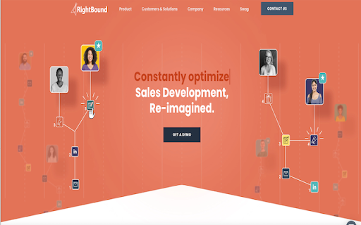 RightBound Connector ai chrome extension logo