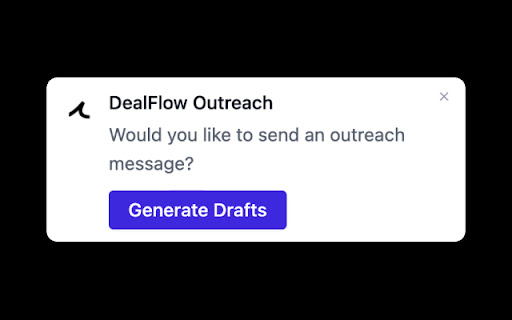 Dealflow Outreach ai chrome extension logo