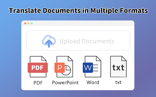 Document Translator ai chrome extension logo