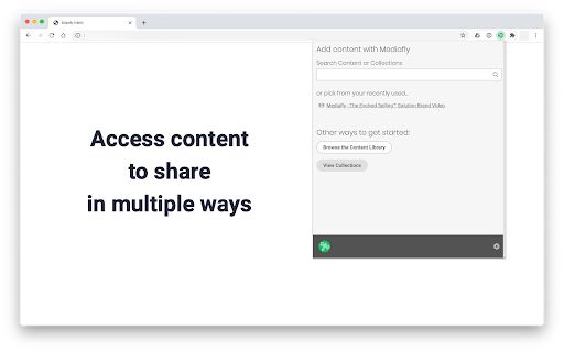 Mediafly ai chrome extension logo