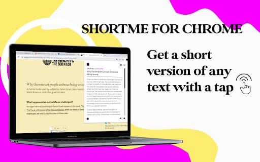 ShortMe Extension ai chrome extension logo