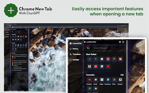 New Tab With ChatGPT for Chrome™ ai chrome extension