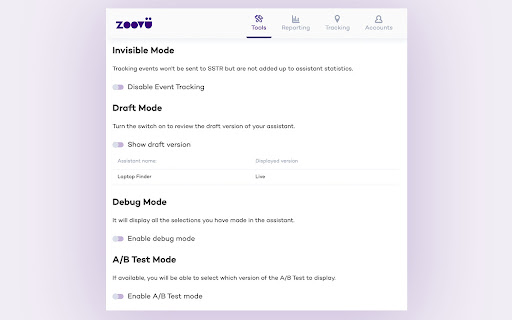 Zoovu Chrome Extension ai chrome extension logo