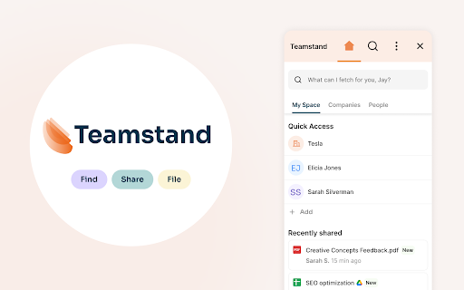 Teamstand ai chrome extension logo