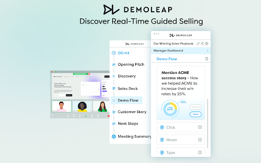 Demoleap ai chrome extension logo