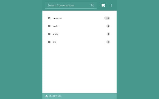 ChatGPT History Manager ai chrome extension
