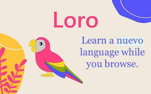 Loro ai chrome extension logo