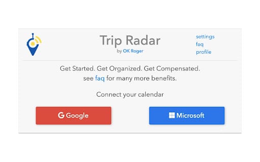 Roger’s Trip Radar ai chrome extension logo