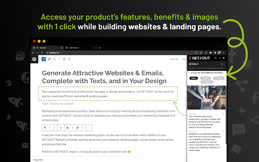 GETitOUT ai chrome extension