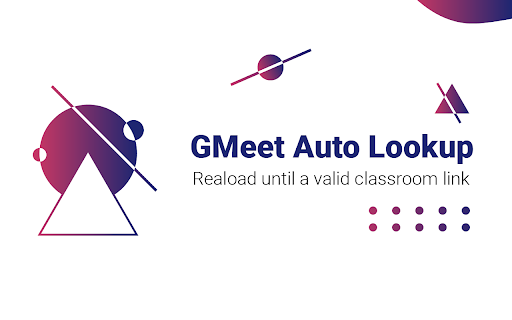 GMeet Auto Lookup ai chrome extension logo