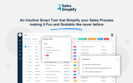 Sales Simplify ai chrome extension logo