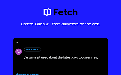 Fetch ai chrome extension logo