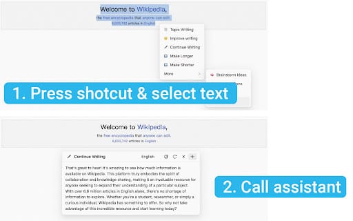 Select AI ai chrome extension logo