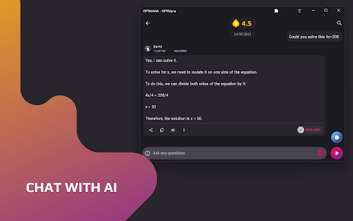 GPTMana ai chrome extension logo