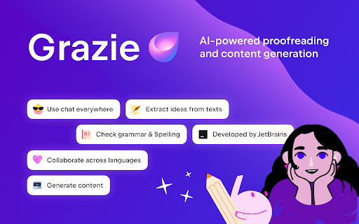 Grazie ai chrome extension logo