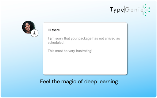 TypeGenie ai chrome extension