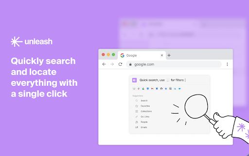 Unleash ai chrome extension logo
