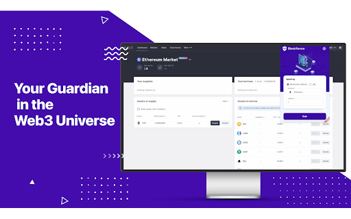 Blockfence Browser Extension ai chrome extension logo