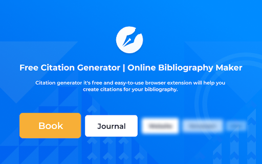 Citation Generator ai chrome extension logo