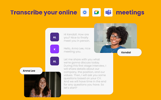 MeetGeek ai chrome extension