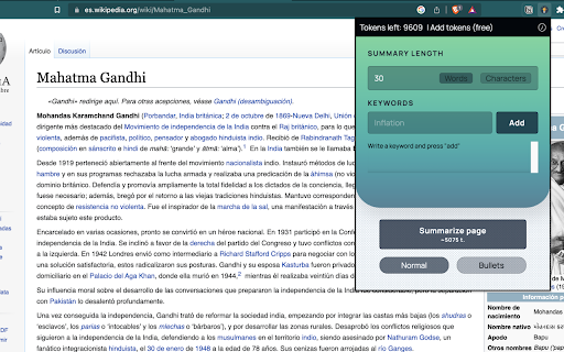 ChatGPT AI Summarizer Extension ai chrome extension