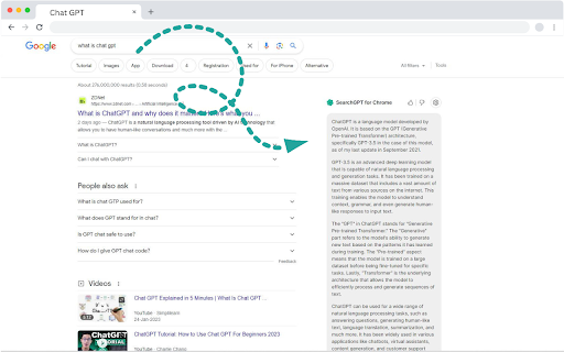 ChatGPT Assistant for Google ai chrome extension logo