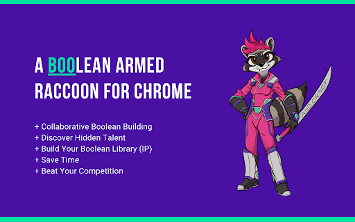 SOURCING TECHNOLOGY FOR RECRUITERS ai chrome extension logo