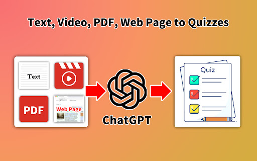 GPT Quiz Maker ai chrome extension logo