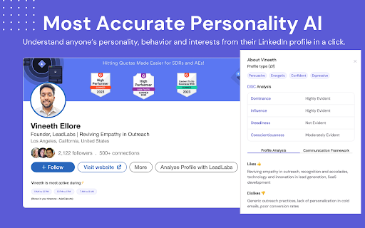 LeadLabs ai chrome extension
