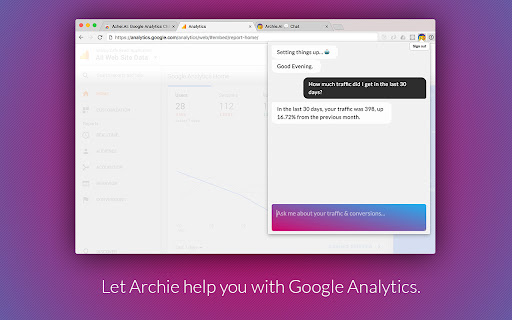 Archie.AI ai chrome extension logo